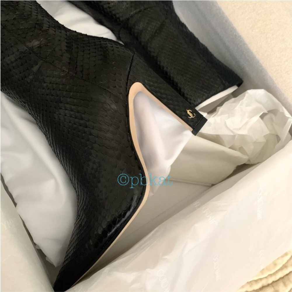 New Jimmy Choo Python Boots - Picture 2 of 13